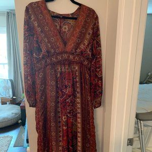 Anthropologie Chiffon Maxi Dress